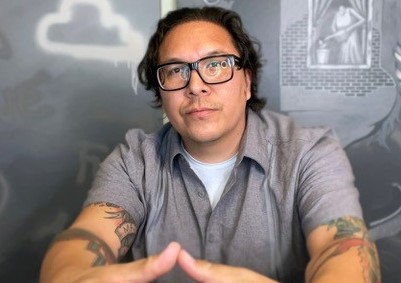 Ojibwe artist, digital animator and painter Jonathan Thunder